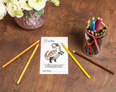 ABC Coloring Book Baby Shower Games Activity