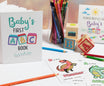 ABC Coloring Book Baby Shower Games Activity